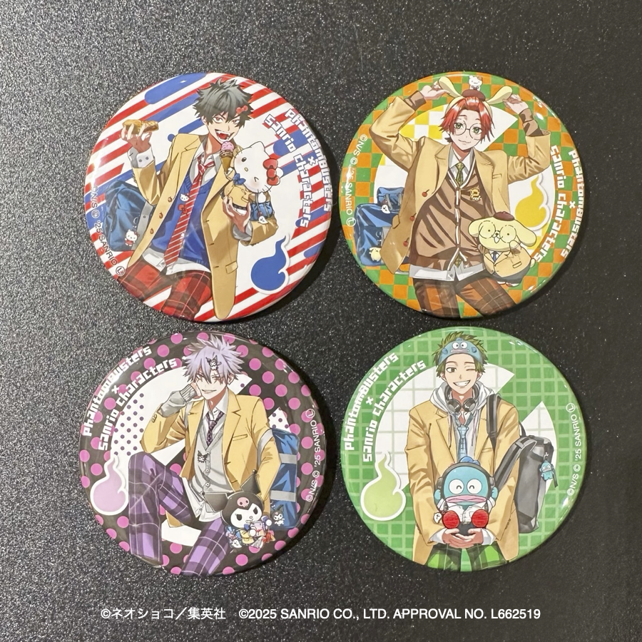 2025年12月上旬以降発送【Phantom Busters×Sanrio characters】等身缶