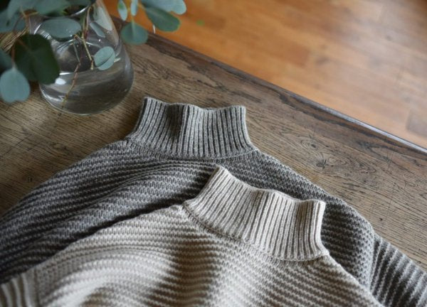 上質ウールのハイネックニット – OURHOME
