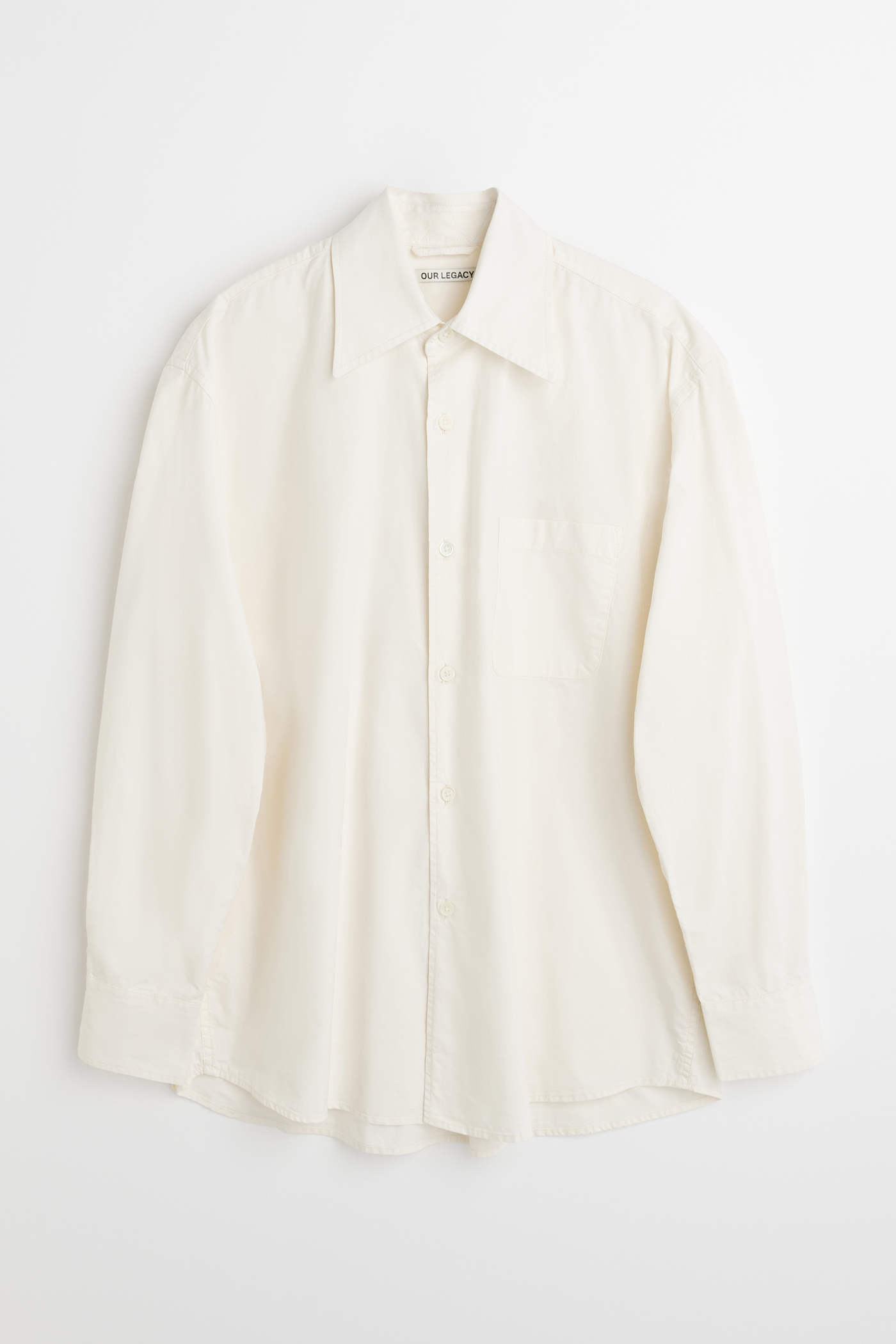 Our Legacy - Above Shirt Jet Stream White Poplin