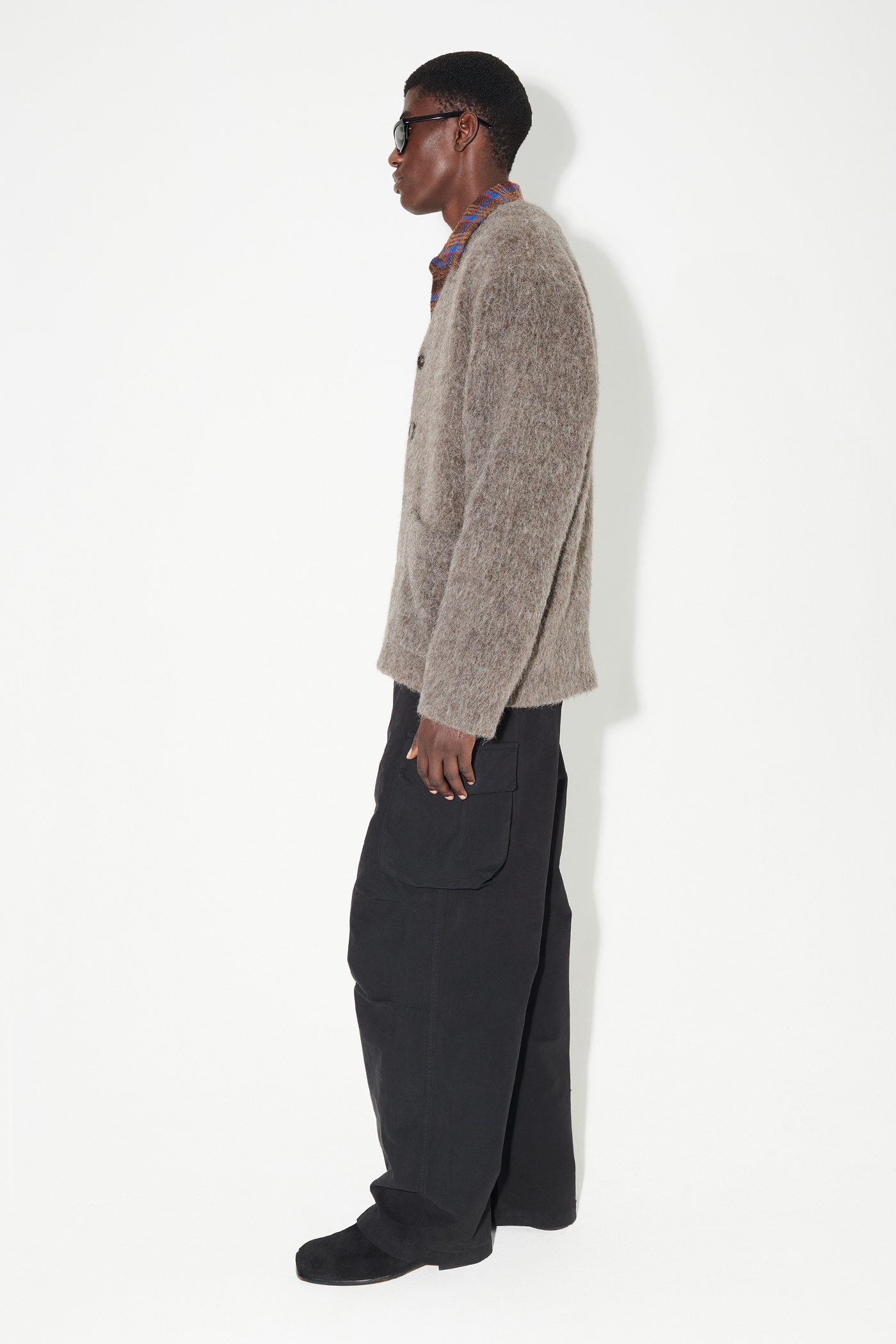 Our Legacy - Cardigan Mole Grey Mohair
