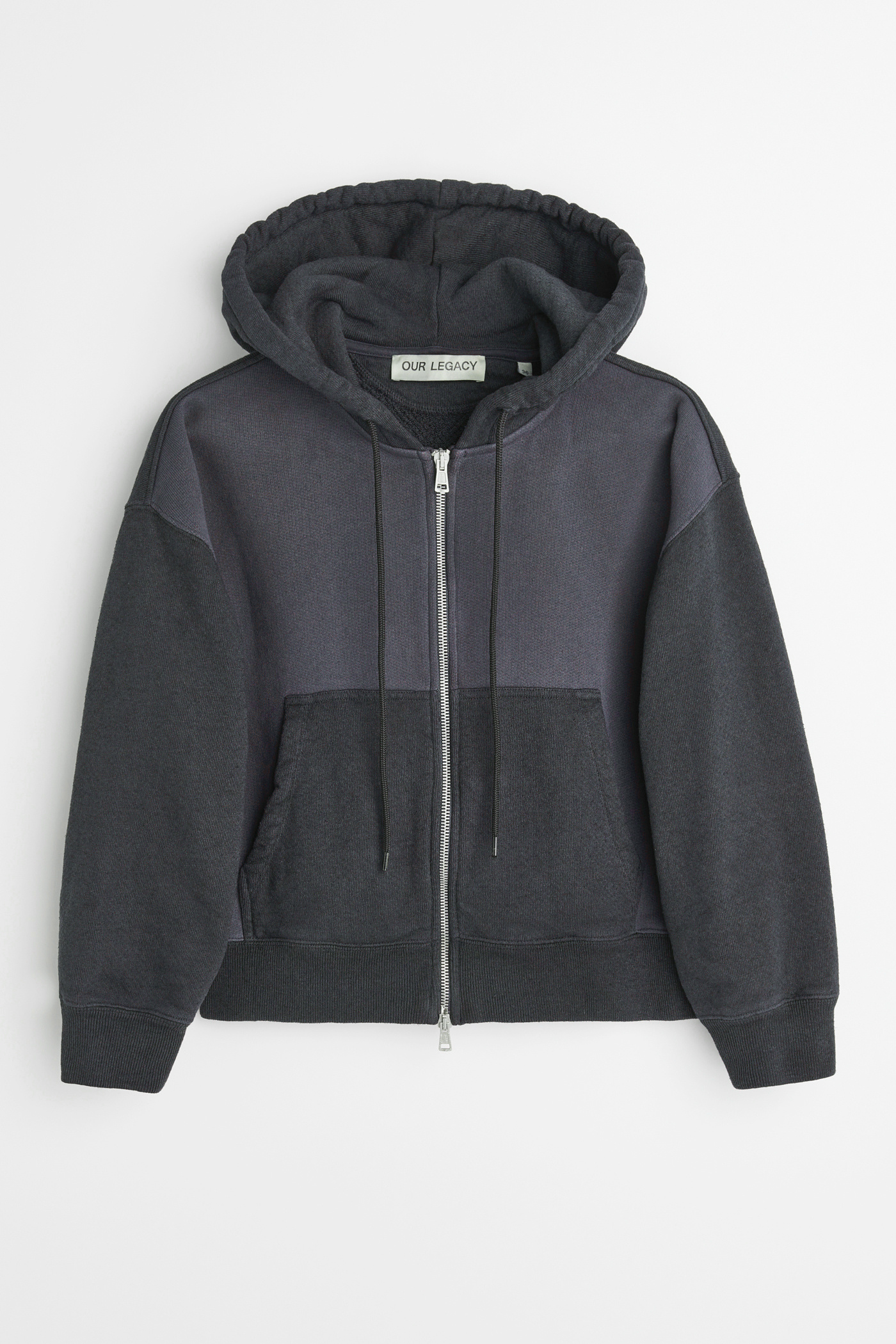 Our Legacy - Rascal Hood Obsidian Fleece