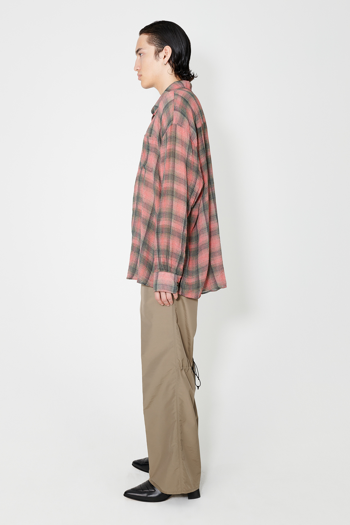 Our Legacy - Borrowed Shirt Big Lumbercheck Print