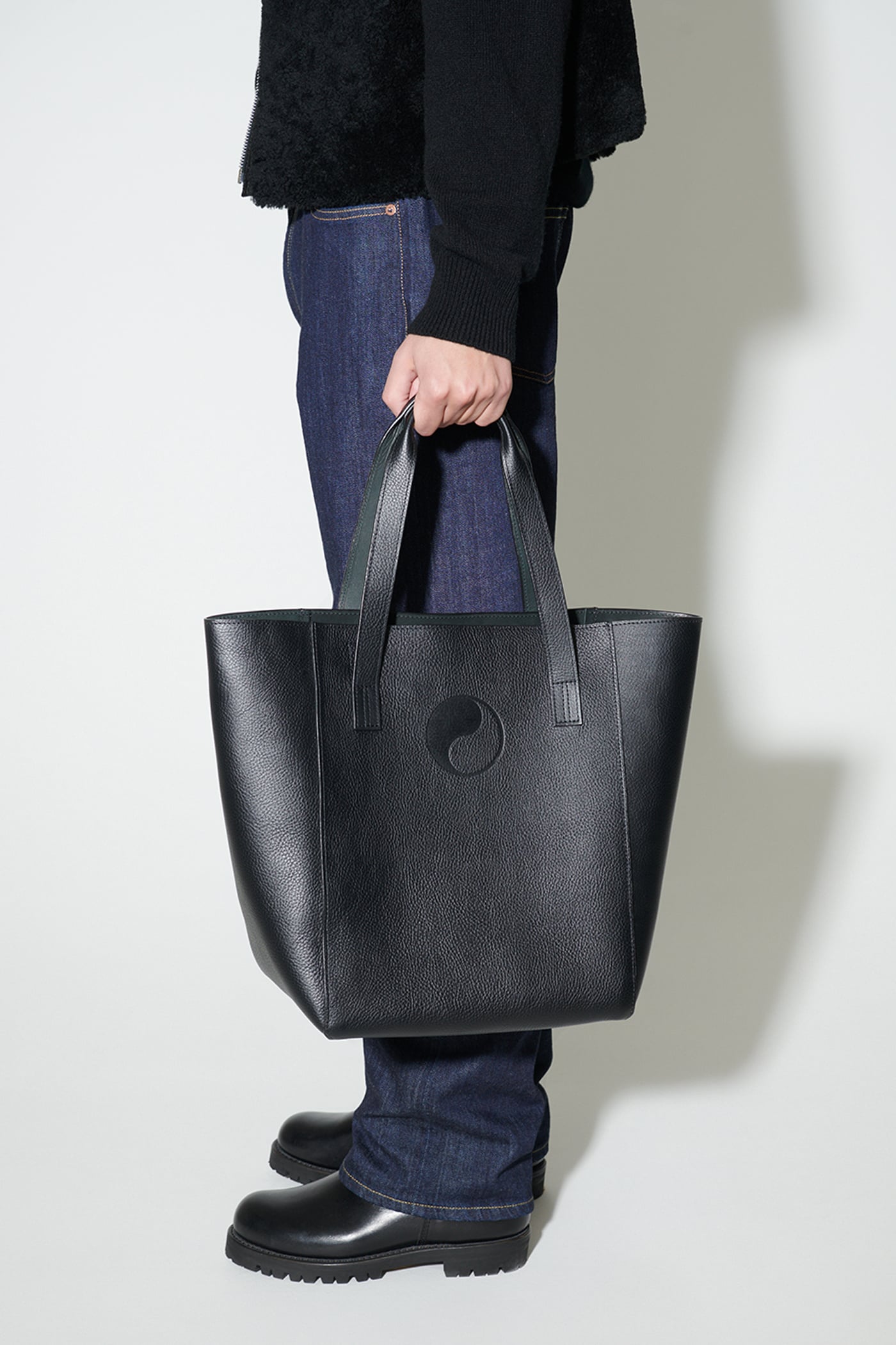 Our Legacy - Work Tote Black Leather
