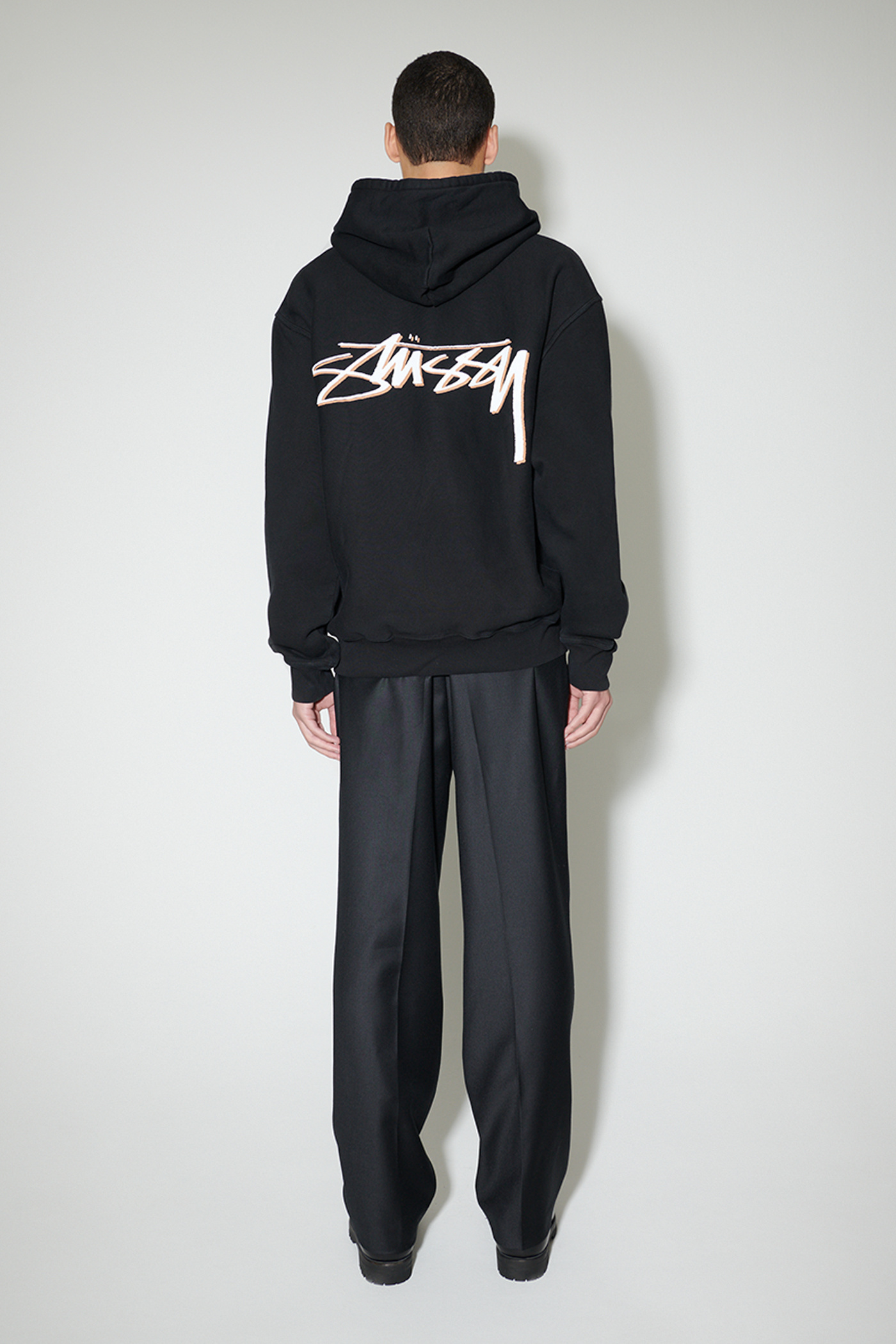 Our Legacy - OL Drop Shadow Pig. Dyed Hood Black