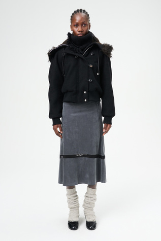 Our Legacy - Force Jacket Classic Black Stamped Wool