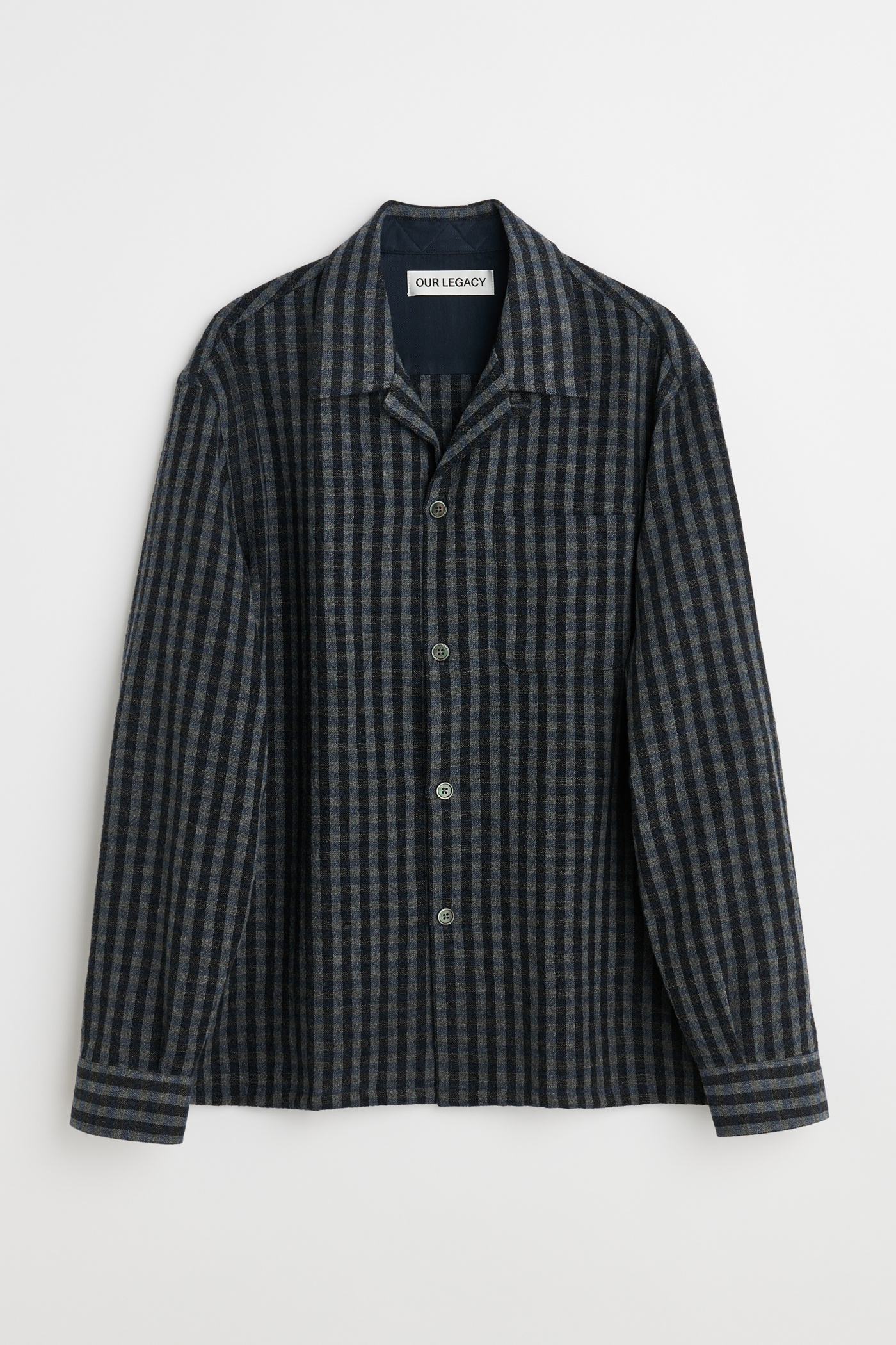 Our Legacy - Heusen Shirt Principal Check Rural Wool