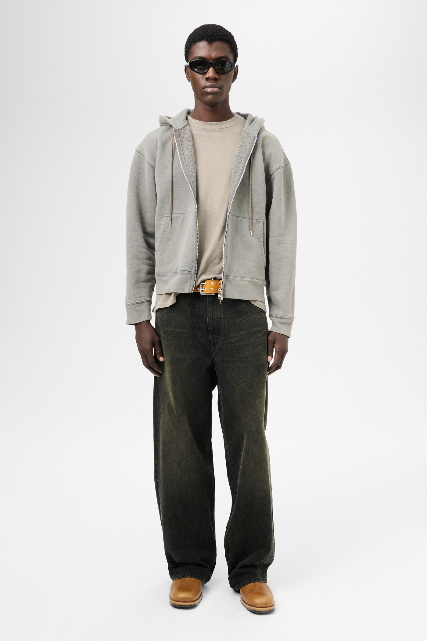 Our Legacy - Rascal Hood Old Dye Hefty Fleece