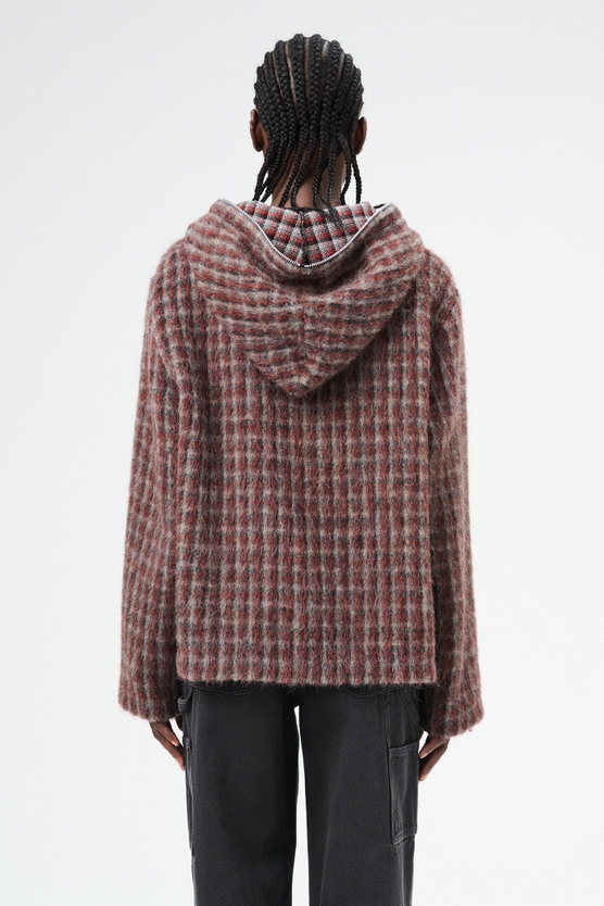 Our Legacy - Full Zip Hood Boston Check