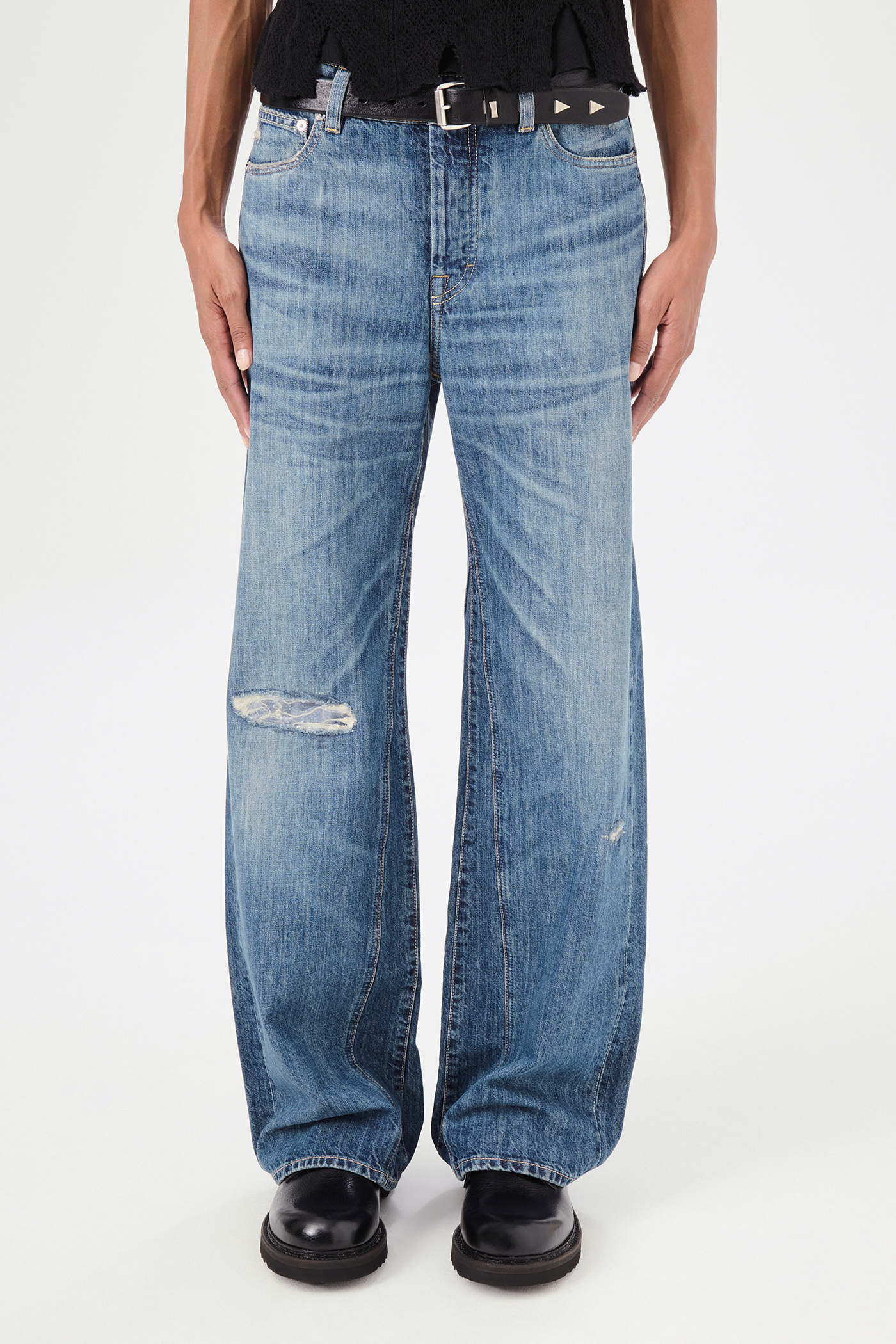 Our Legacy - Treble Cut Vintage Rubber Repair Denim