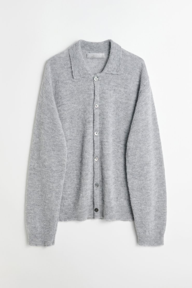 Our Legacy - Evening Polo Dust Melange Fuzzy Alpaca