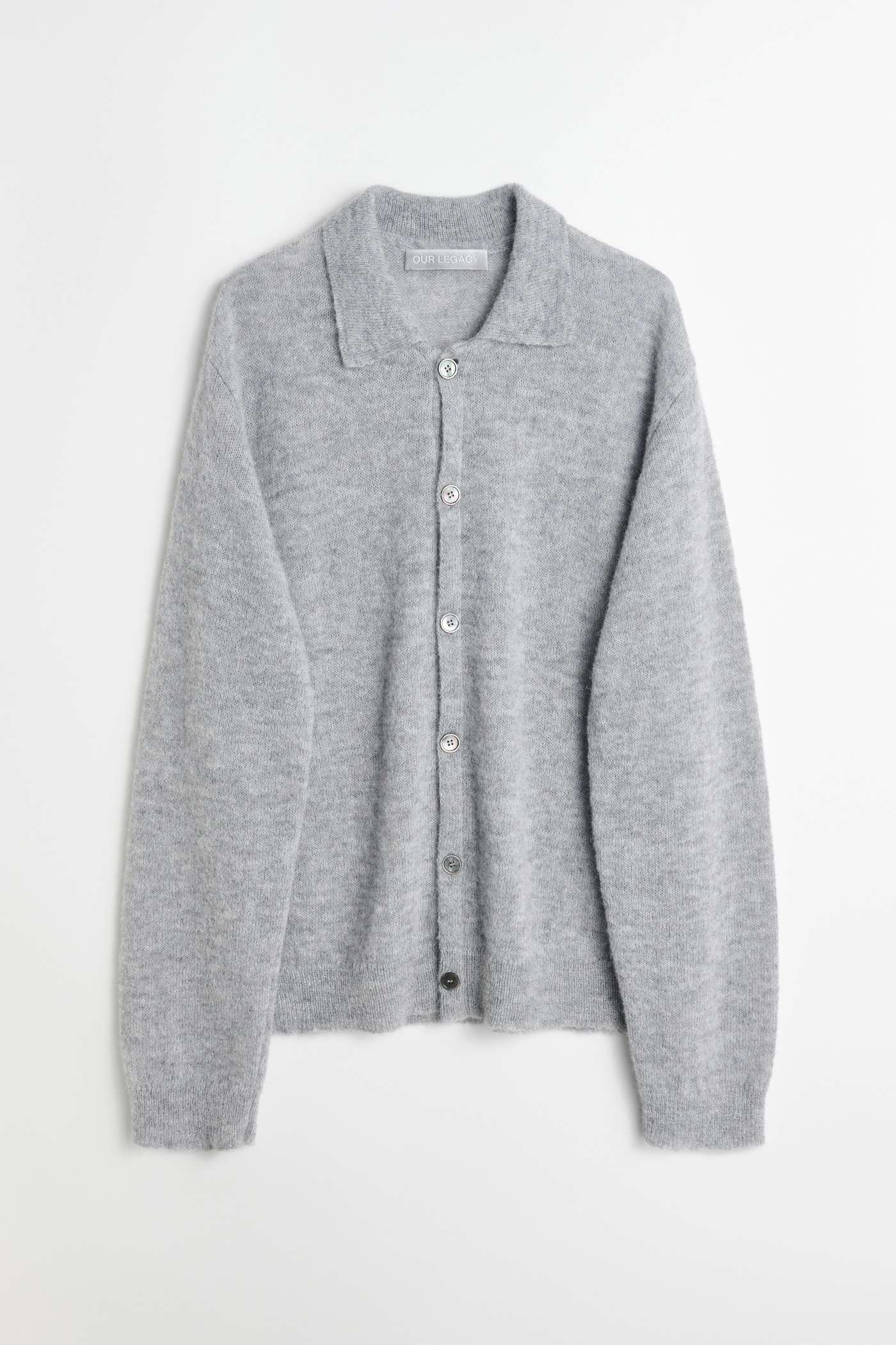 Our Legacy - Evening Polo Dust Melange Fuzzy Alpaca