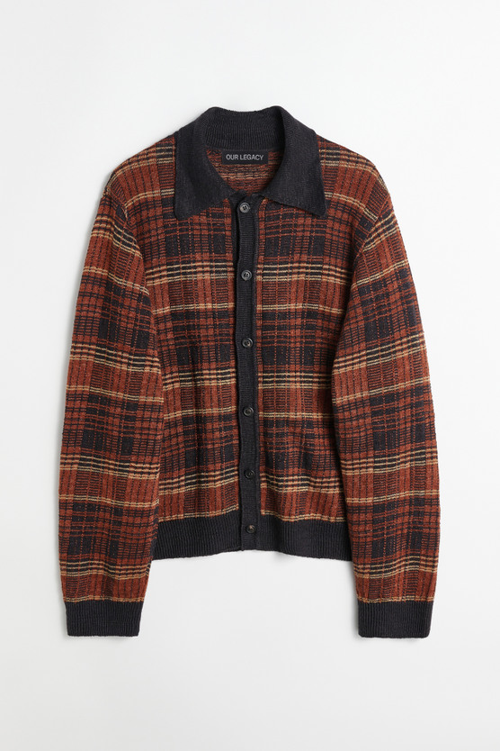 Our Legacy - Evening Polo Rust Geezer Check