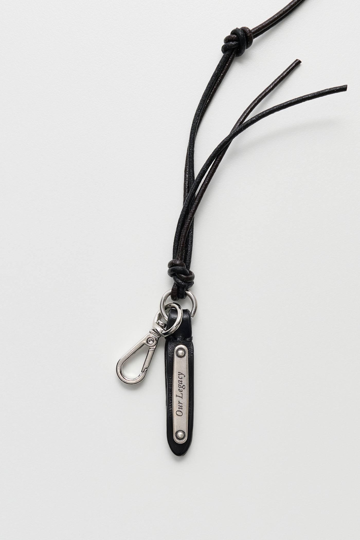 Our Legacy - Super Slim Ladon Fudge Liquorice Leather