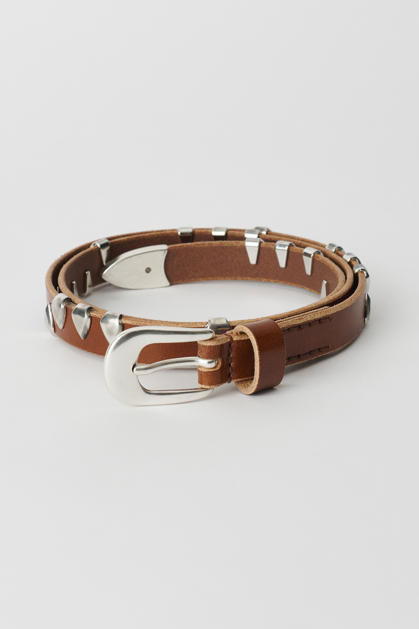 Our Legacy - 2 cm Belt Claw Hazel Bridle Leather