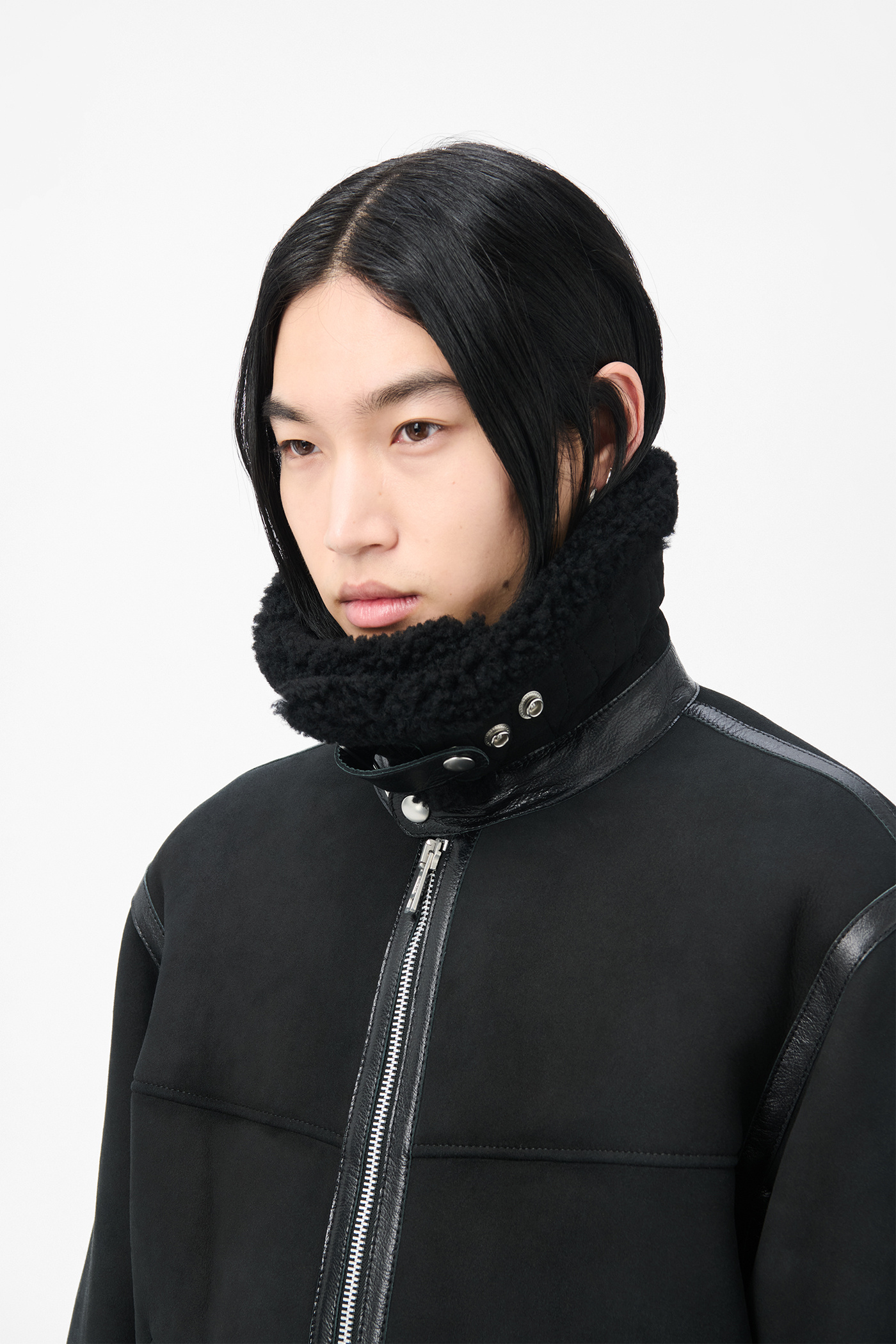 Our Legacy - Pilot Jacket Black Shearling