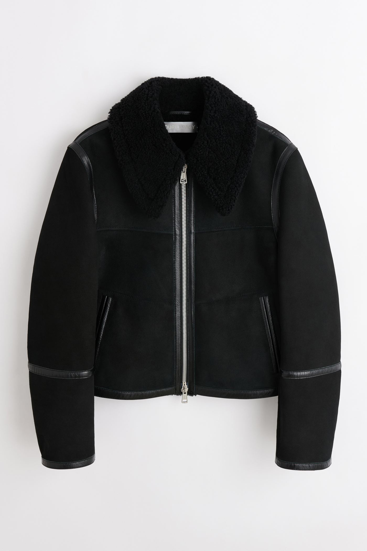 Our Legacy - Pilot Jacket Black Shearling