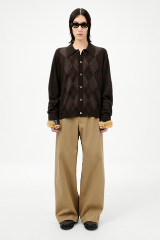 Our Legacy - Our Legacy Evening Polo Pub Argyle Fine Wool