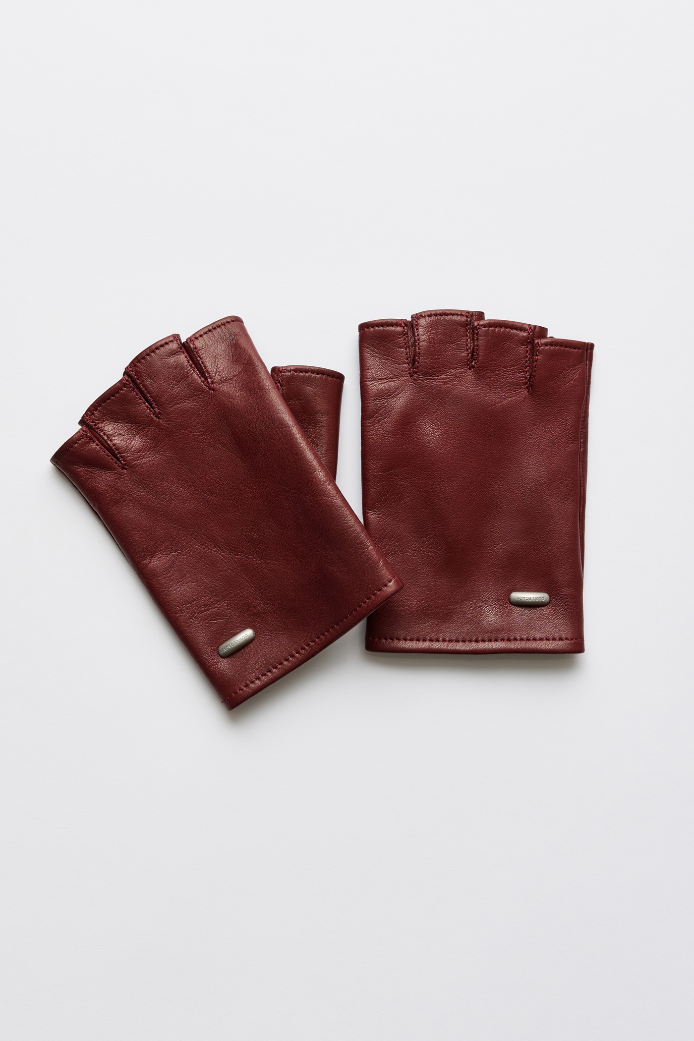 Our Legacy - Biker Glove Currant Red Nappa