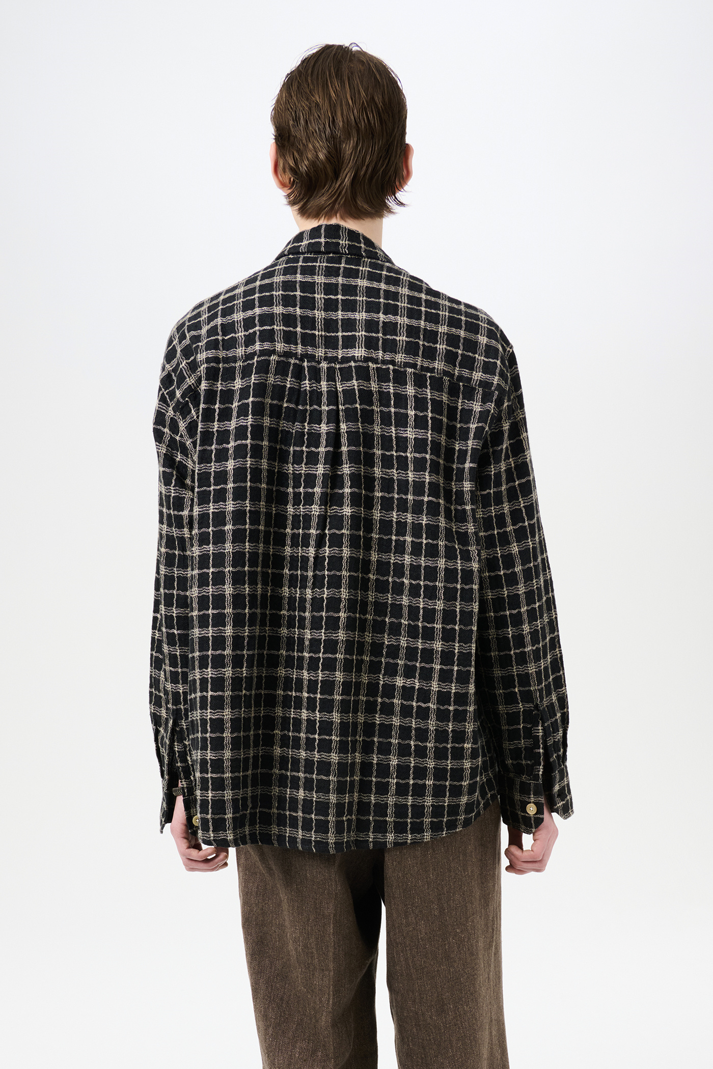 Our Legacy - Above Shirt Black Fishnet Cloth