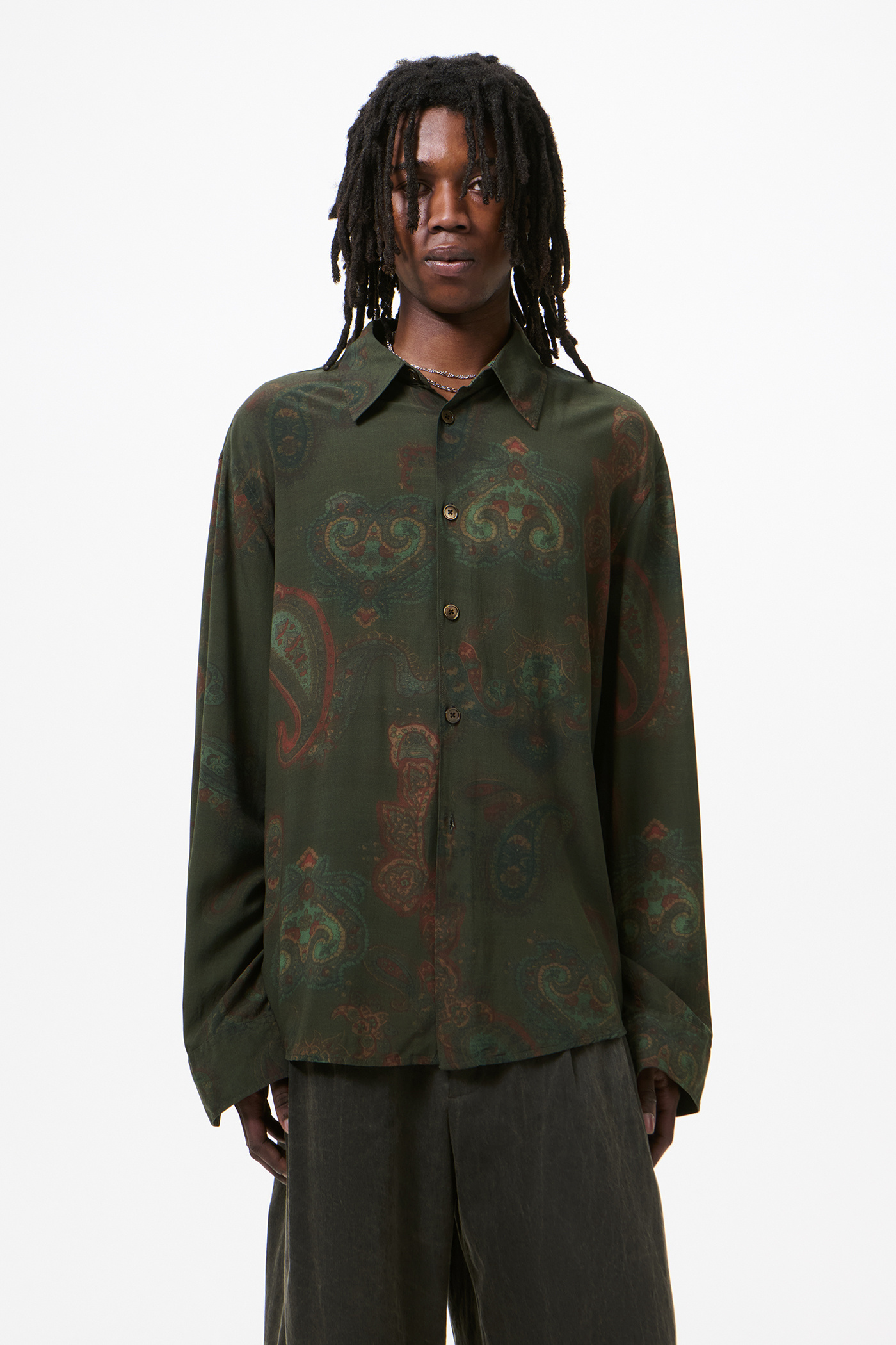 Our Legacy - Borrowed BD Shirt Clay Cotton Voile