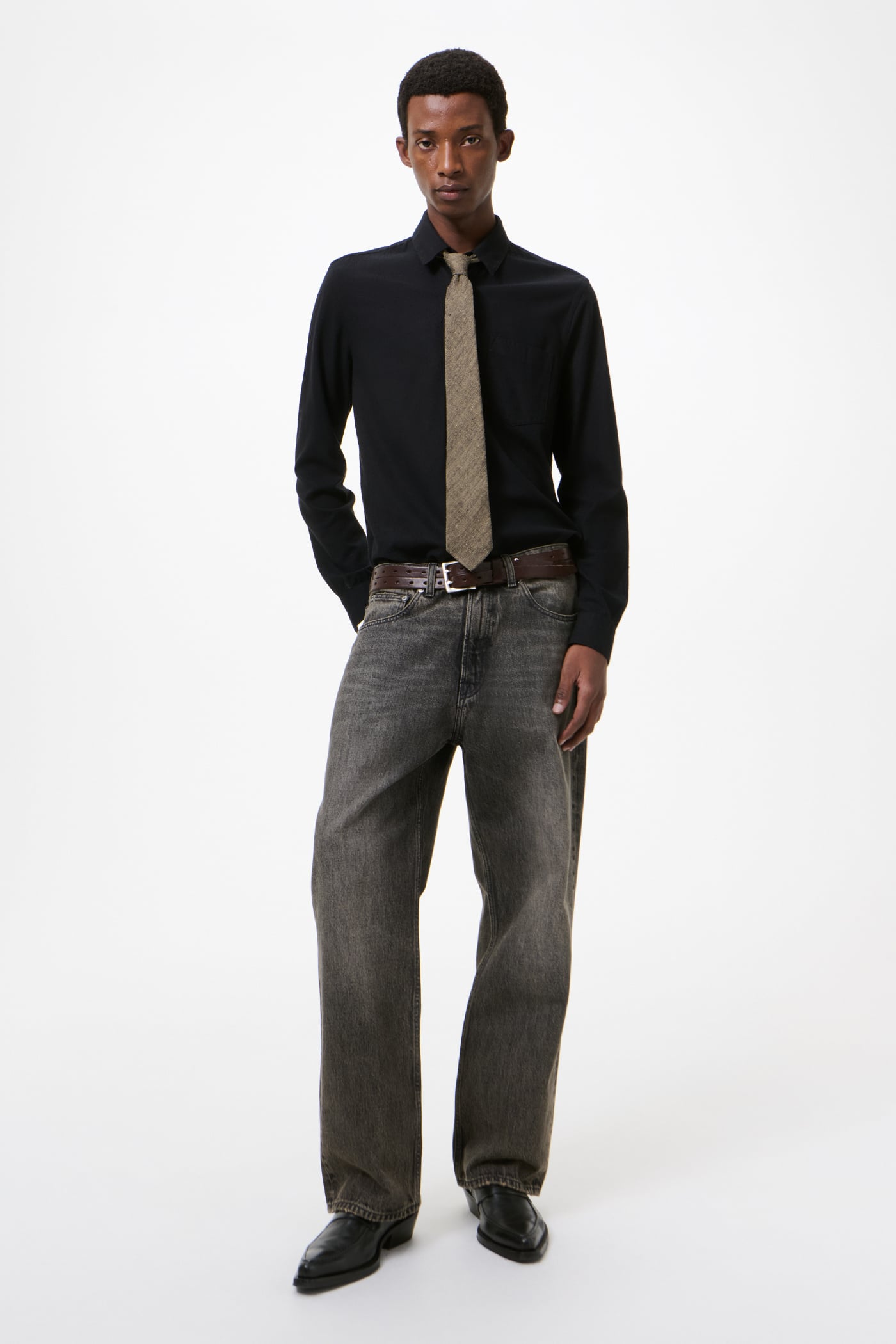 Our Legacy - Classic Shirt Black Silk