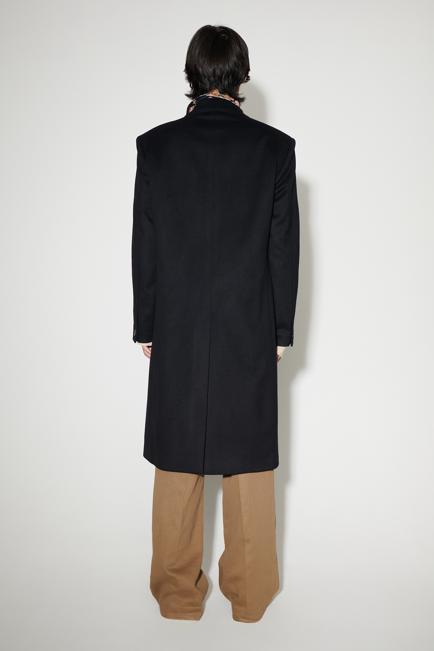 Our Legacy - Dolphin Coat Black Heavy Melton