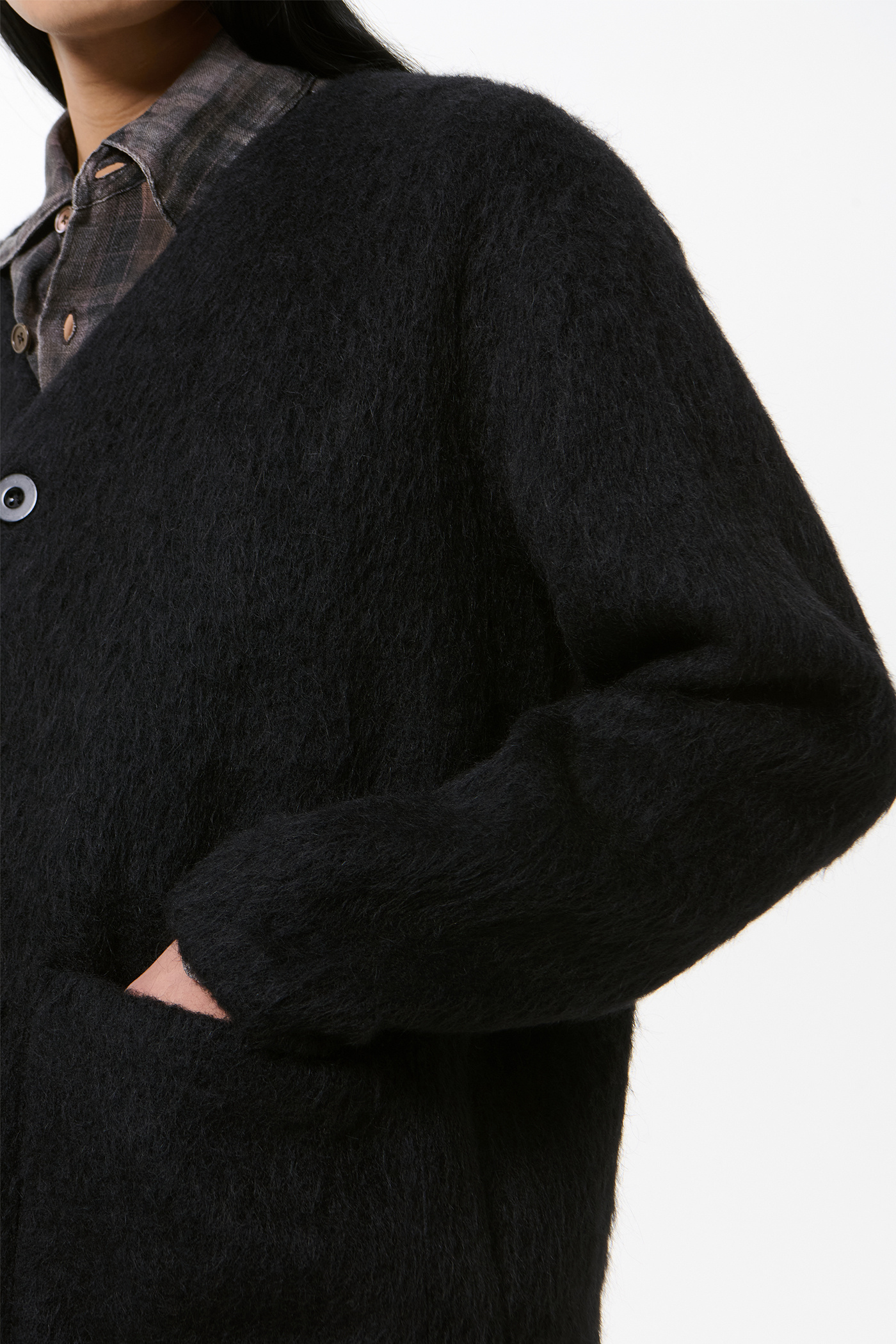Our Legacy - Cardigan Black Mohair