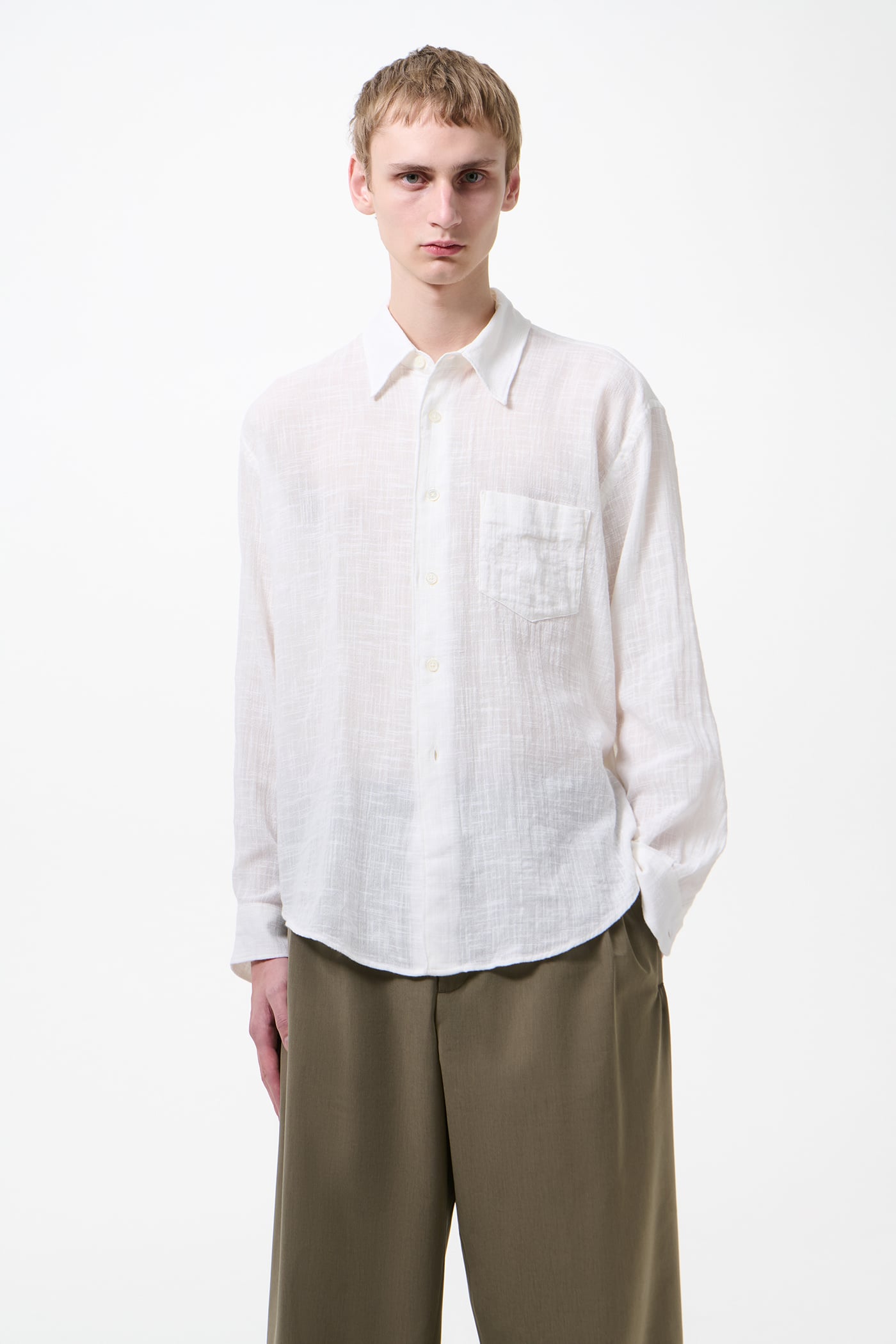Our Legacy - Coco Shirt Off White Air Cotton