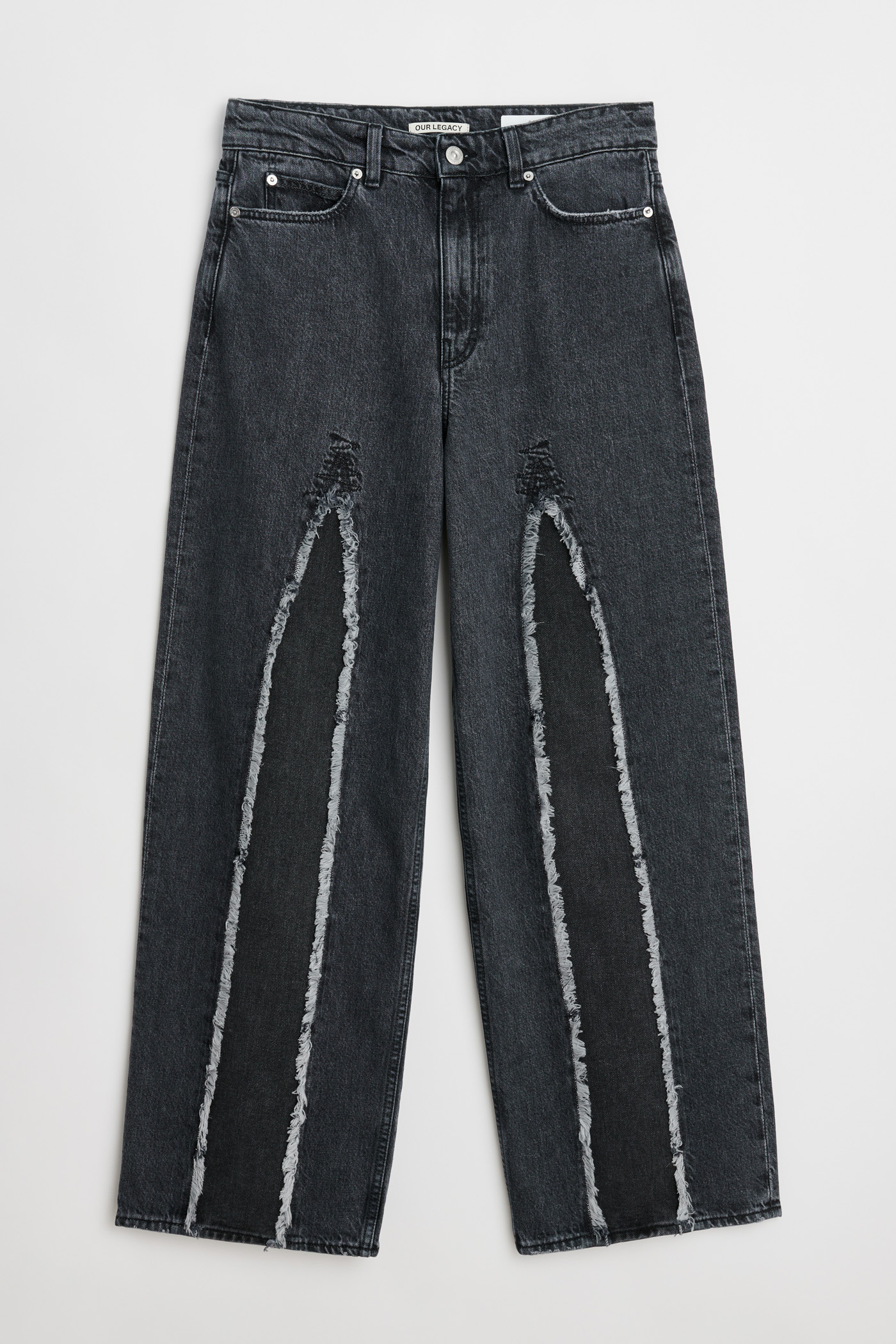 Our Legacy - Full Cut Black Slash Denim