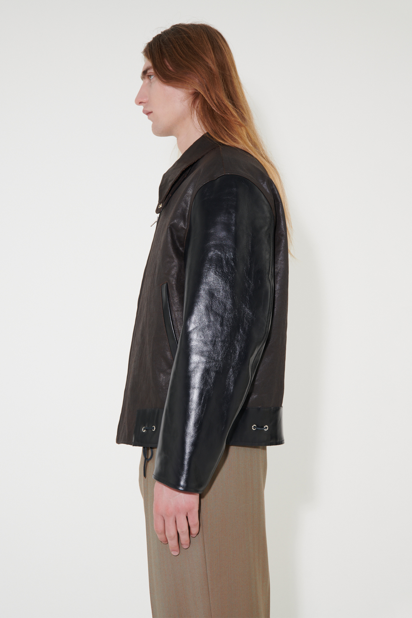 Our Legacy - Reversible Varsity Jacket Mud Dyed Cotton