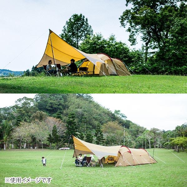自然大好き！ニッチ・リッチ・キャッチ テント スノーピーク