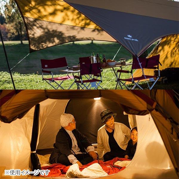 自然大好き！ニッチ・リッチ・キャッチ テント スノーピーク