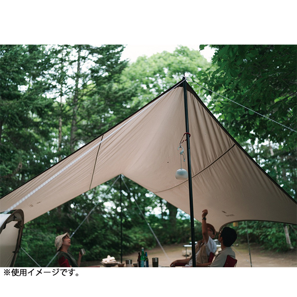 自然大好き！ニッチ・リッチ・キャッチ タープ スノーピーク