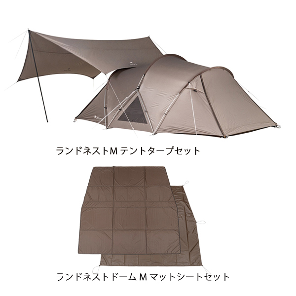自然大好き！ニッチ・リッチ・キャッチ テント スノーピーク ランド