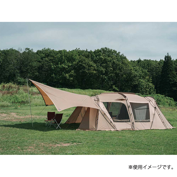 自然大好き！ニッチ・リッチ・キャッチ タープ スノーピーク コネクト
