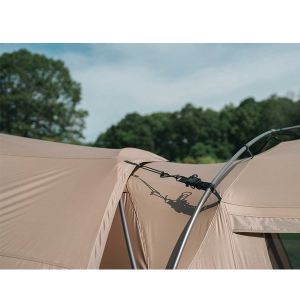 自然大好き！ニッチ・リッチ・キャッチ タープ スノーピーク コネクト
