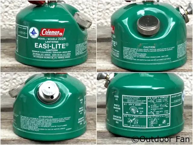 点火保証品】コールマン 222A カナダグリーン 01/83製 G2