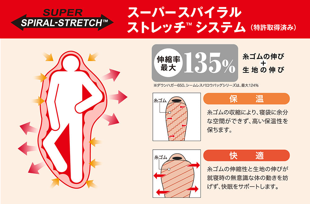 mont-bell(モンベル）シームレス ダウンハガー800 #5 #1121402 R/ZIP