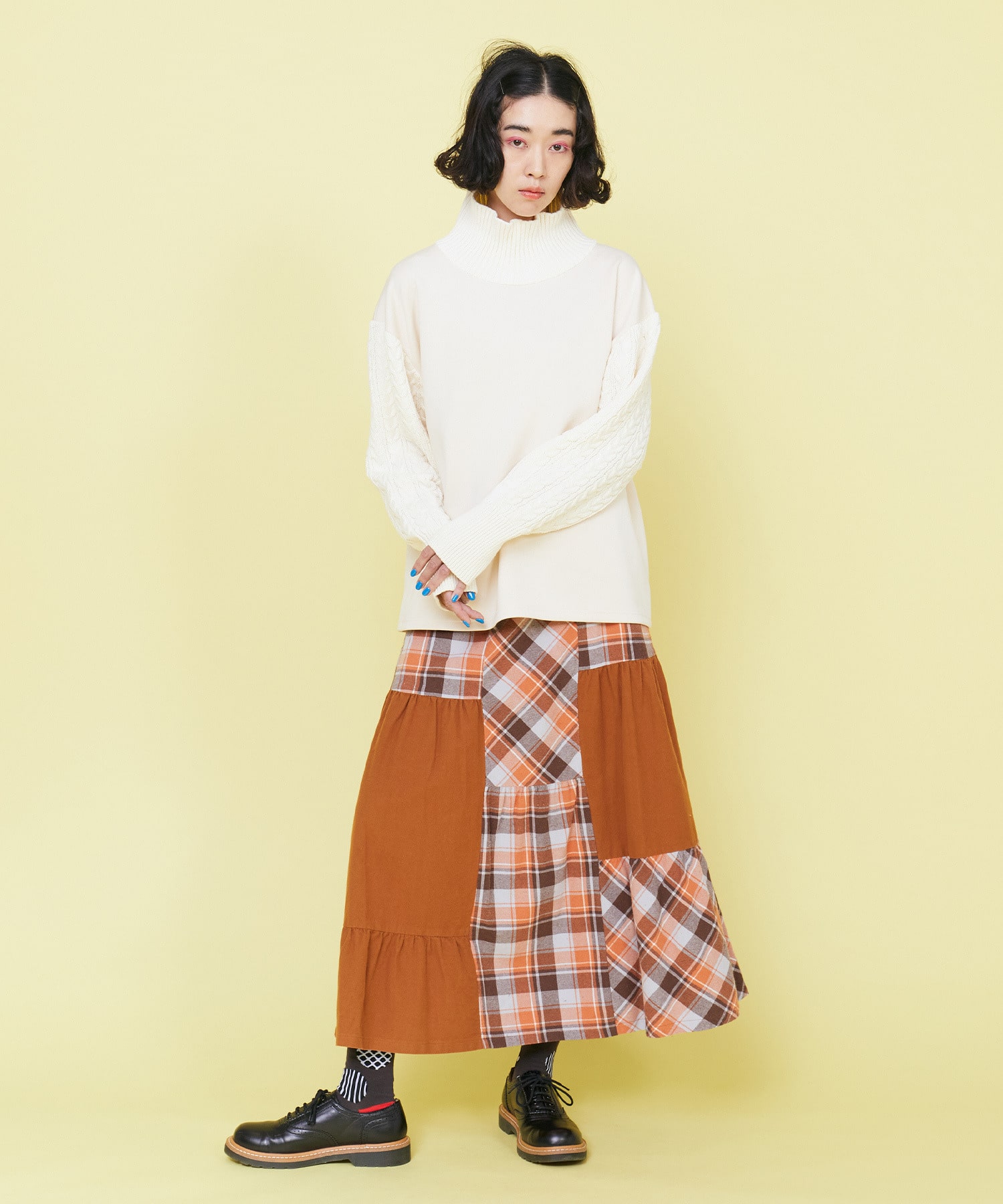 ビエラパッチ スカート】｜【FRAPBOIS(フラボア)】｜BIGI OUTLET（ビギ