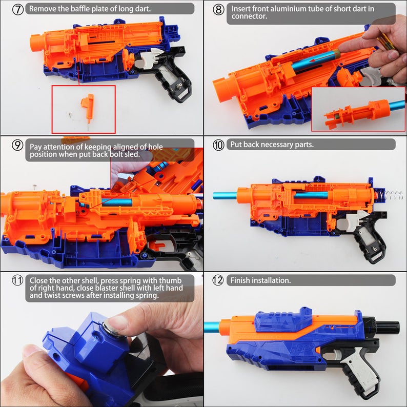 Worker Short Dart Kit for Nerf Delta Trooper Blaster CLOSEOUT