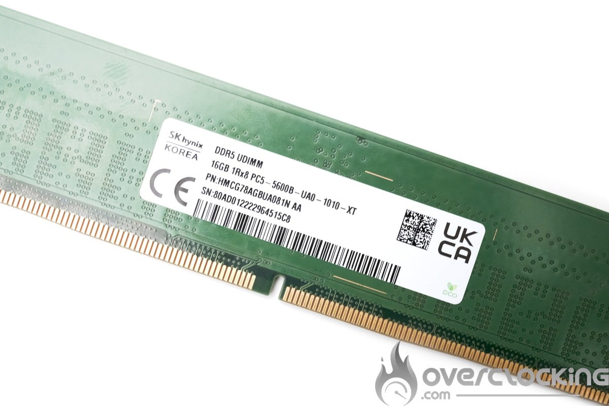 Review: DDR5 SK Hynix A-die 16 GB 5600B single rank - How to