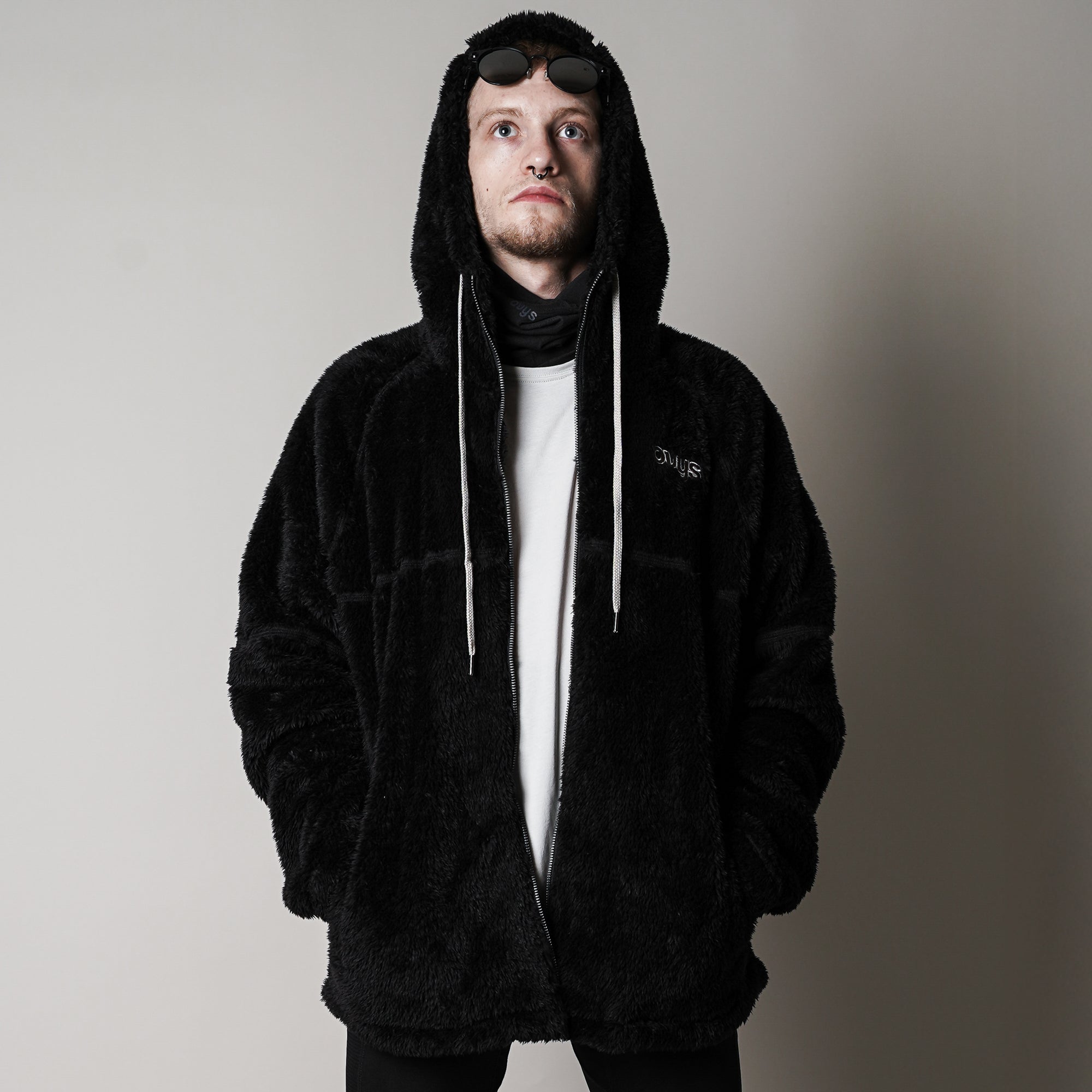 メンズ【ovys公式】フェザーボア ジップアップジャケット – ovys