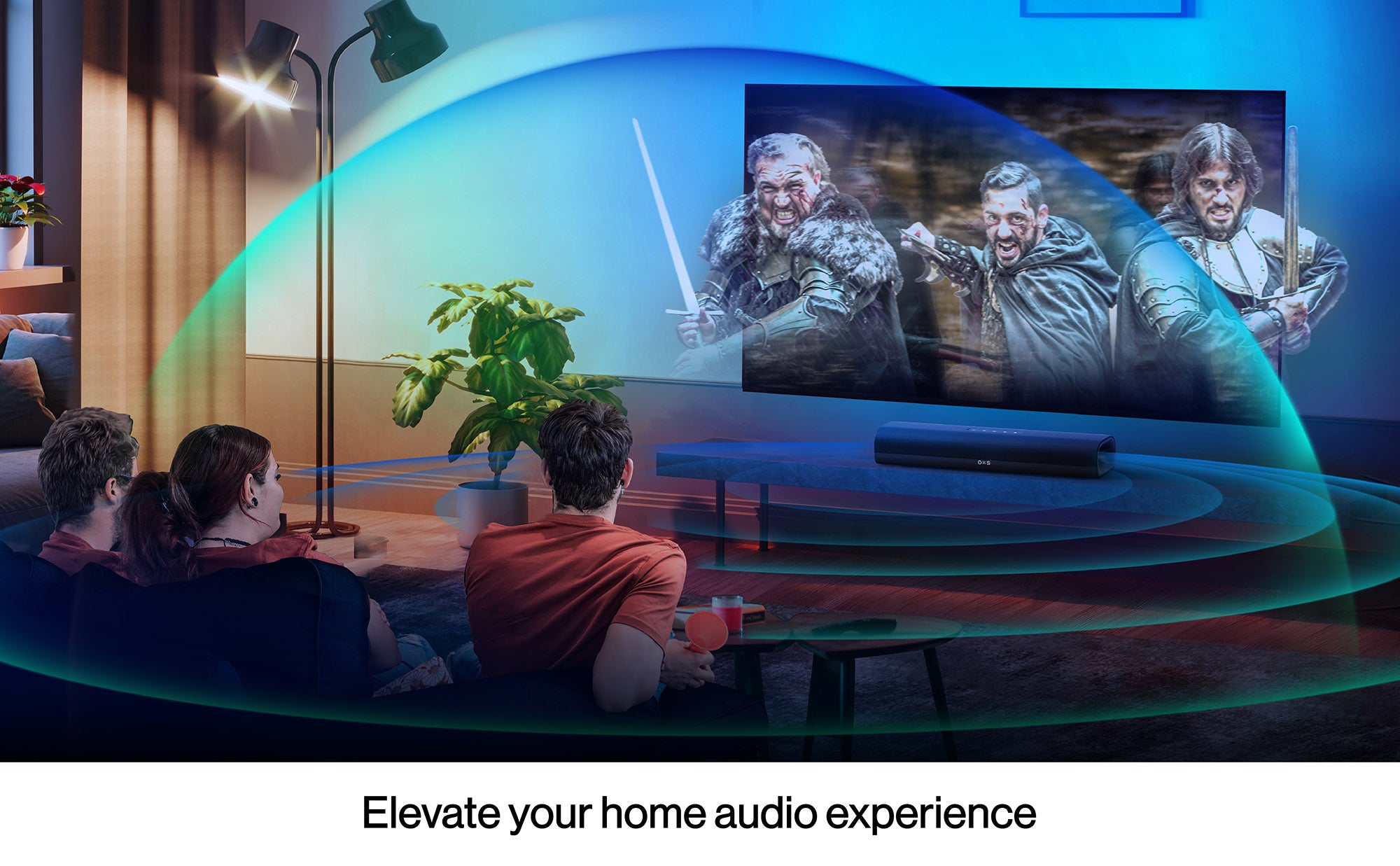 OXS Thunder Lite 2.0ch Compact Gaming Soundbar