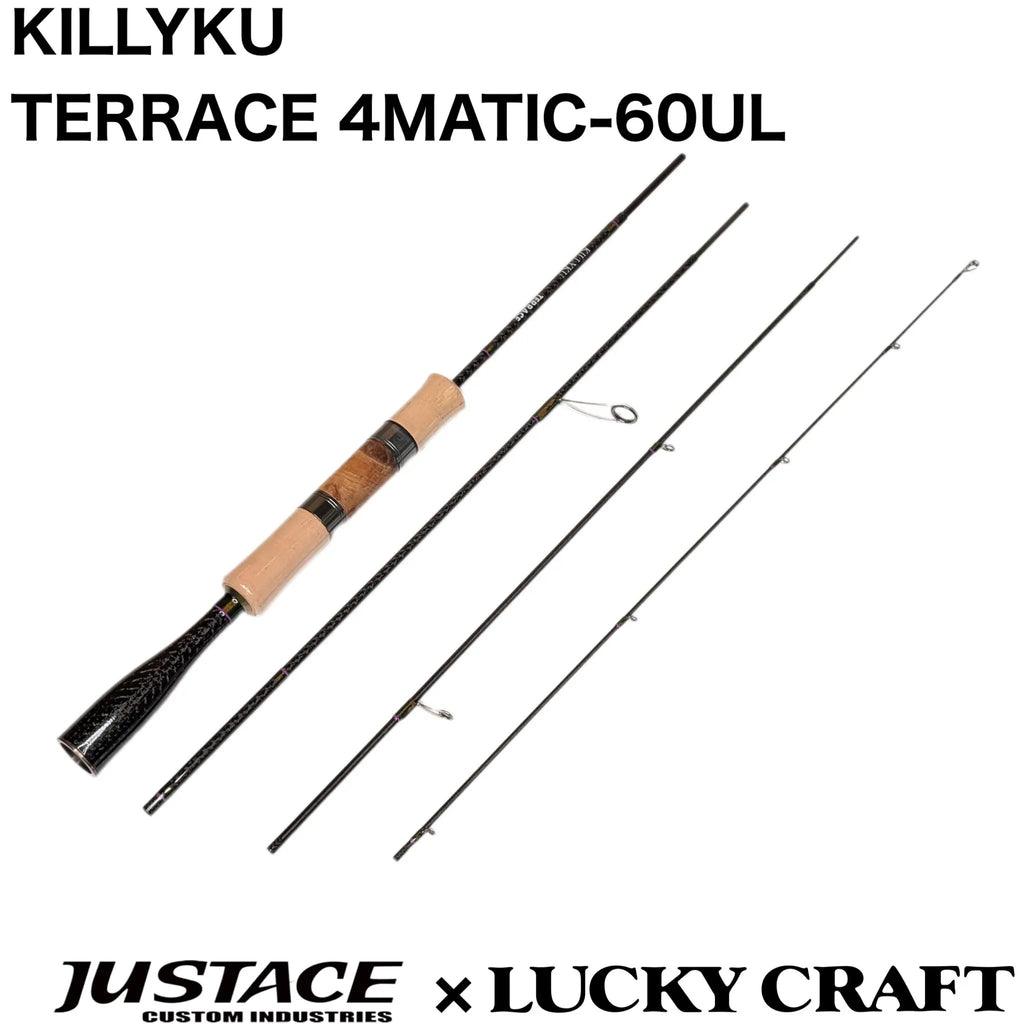 ジャストエース トラウトロッド KILLYKU TERRACE 4MATIC-60UL Justace