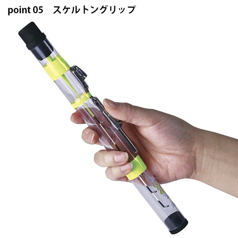 プロックス ワカサギロッド クリアロックプラスセット2 ス ピニング