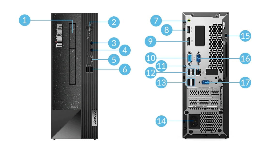 ThinkCentre Neo 50s Small Gen 3 | 優れた省エネ性能と高い