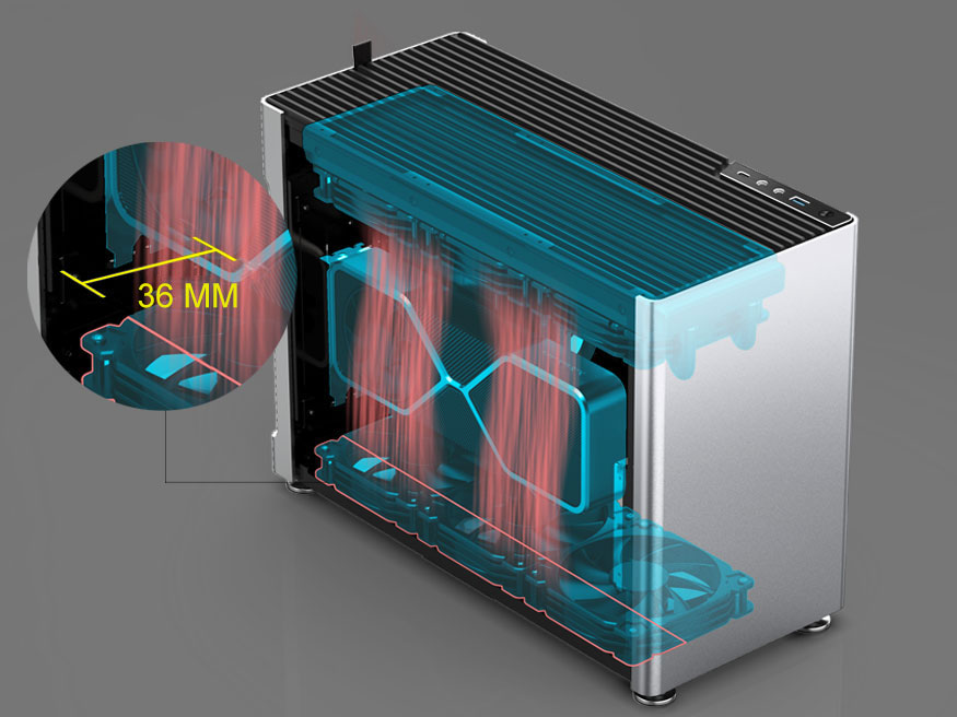 ハイエンドMini-ITXケース Jonsplus i 100 Pro - PCまなぶ