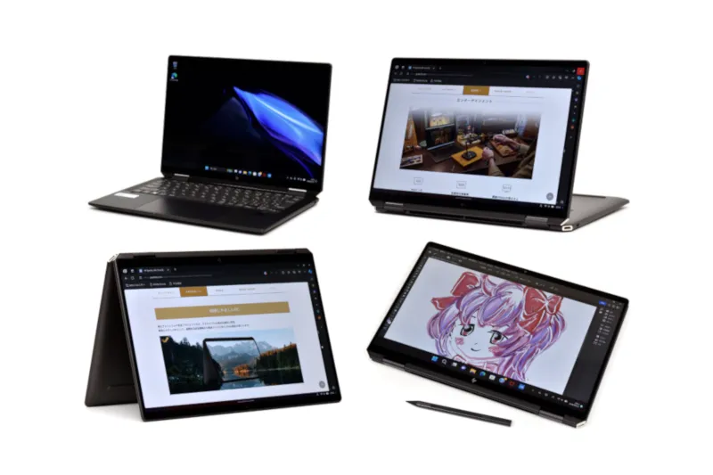 HP Spectre x360 14-eu (2024年モデル) レビュー：AIの利便性を享受