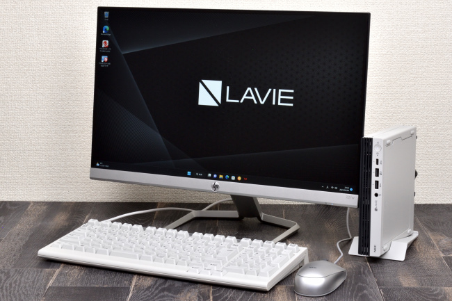 NEC LAVIE Direct DT Slim (2022年夏モデル) レビュー：超コンパクトな