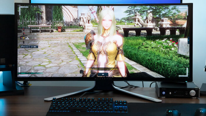 DELL ALIENWARE AW3821DW」の実機レビュー | はじめてゲームPC